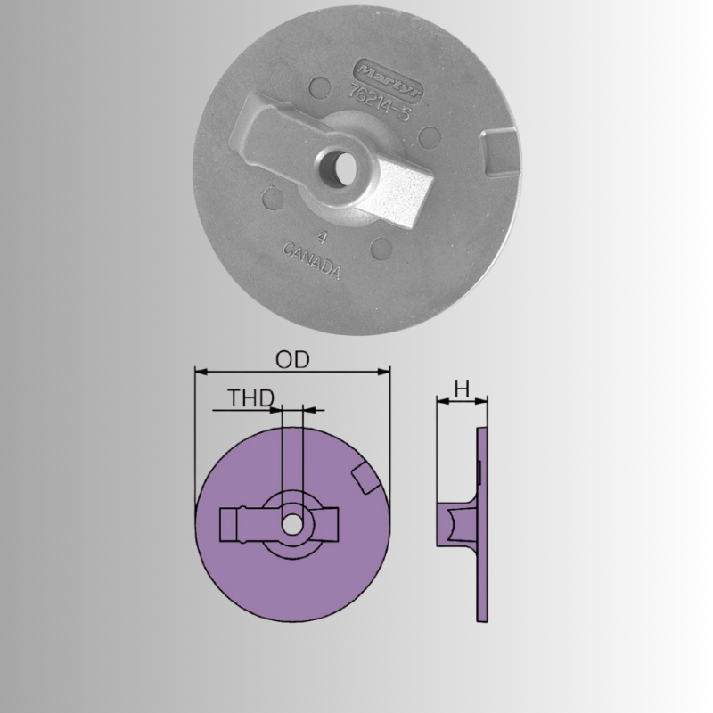 Anodo Mercury Mercruiser Anodo Mercury