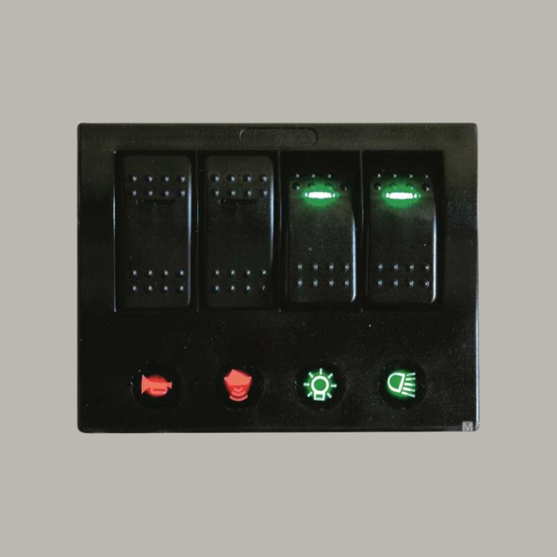 pannello interruttori starteck 4 int shipleader Pannello Elettrico